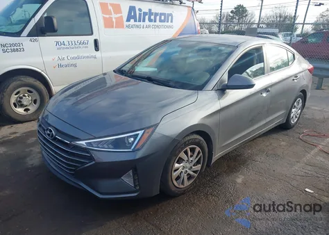 2019 Hyundai Elantra Se from USA, damaged, VIN 5NPD74LF1KH495917